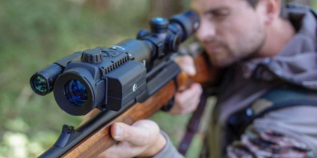 What is the range of a night vision scope?