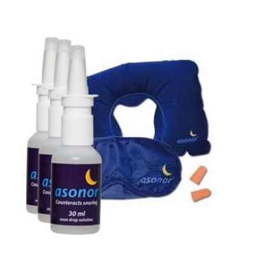 Shop Popular 3 Bottles Asonor Anti Snoring Spray with Travel Kit Profile Picture