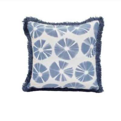 Echino Pillow CL Indigo by Curated Kravet Profile Picture